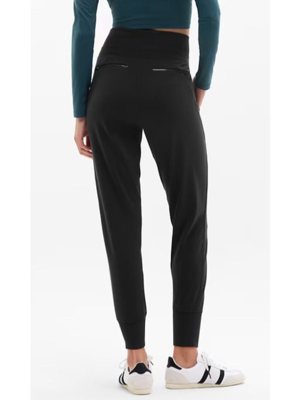 Athleta Venice High Rise Jogger Black-sz XS - Picture 2 of 12
